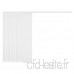 vidaXL 242846 Rideau à lamelles Vertical en Tissu Blanc 120 x 250 cm - B071NLJTL5